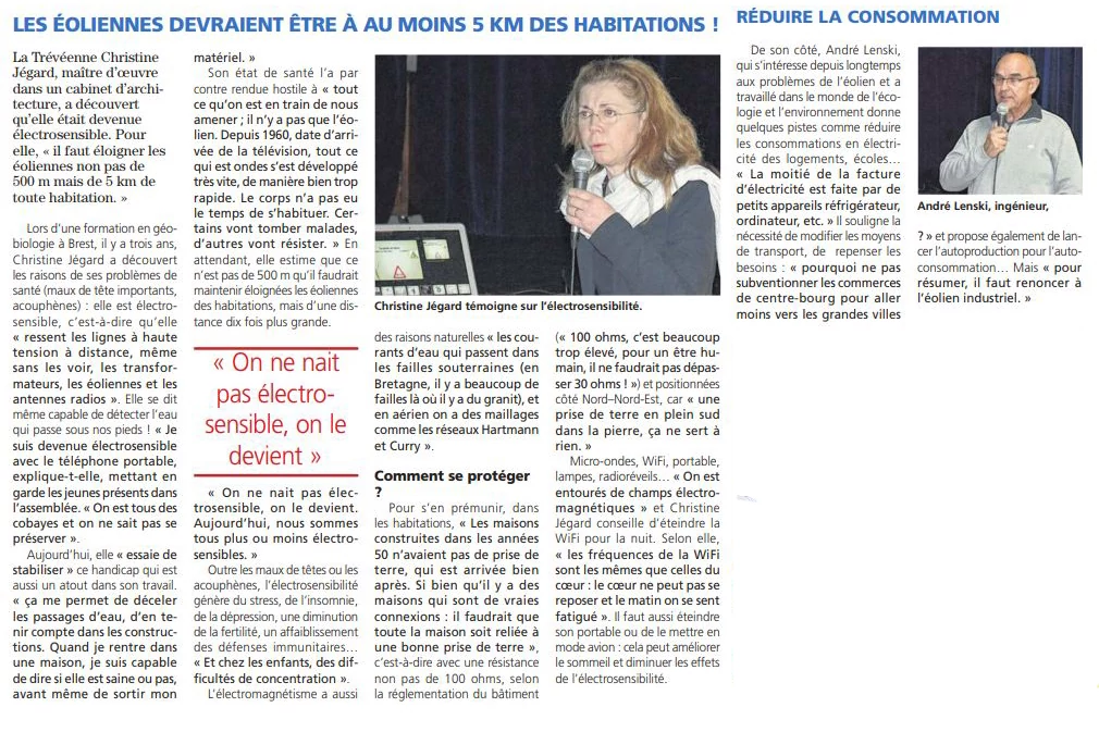 Les Eoliennes et Sante