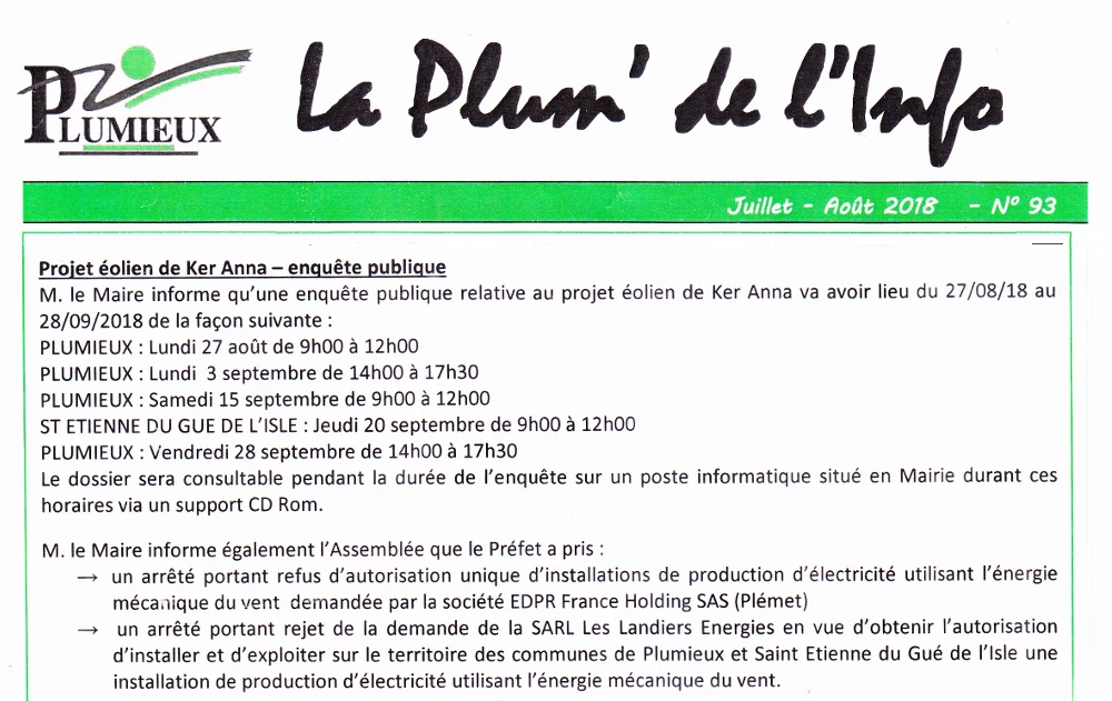 La Plum de Info