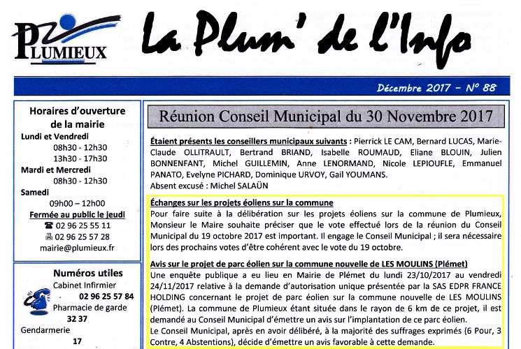 La Plum' de l'info