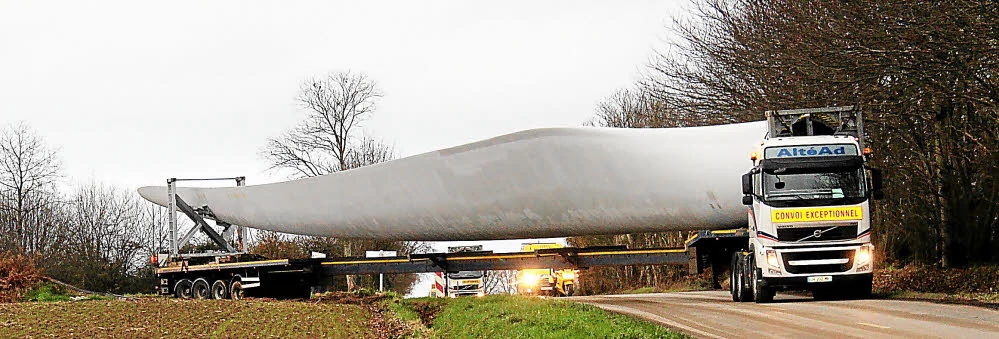 Convoi Eolienne