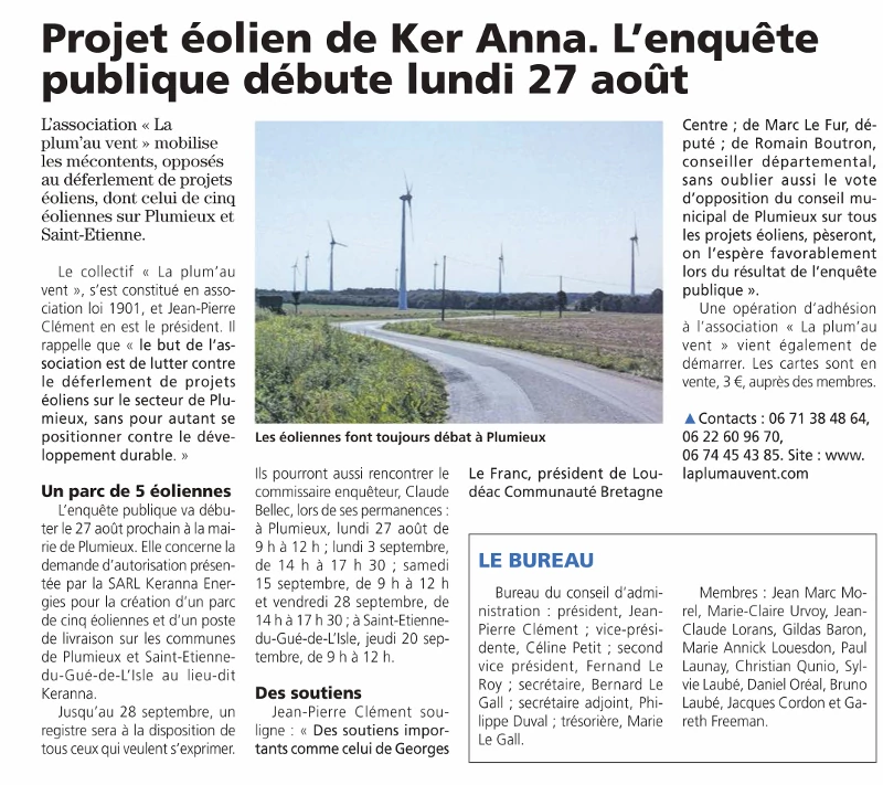 Ker Anna Enquete Publique