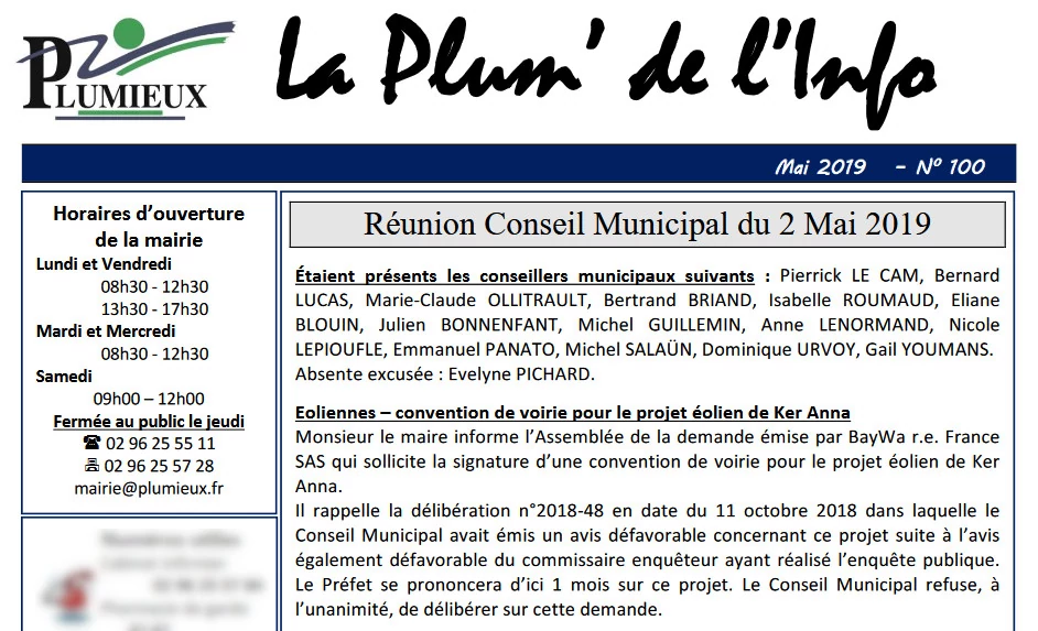 La Plum de l'Info